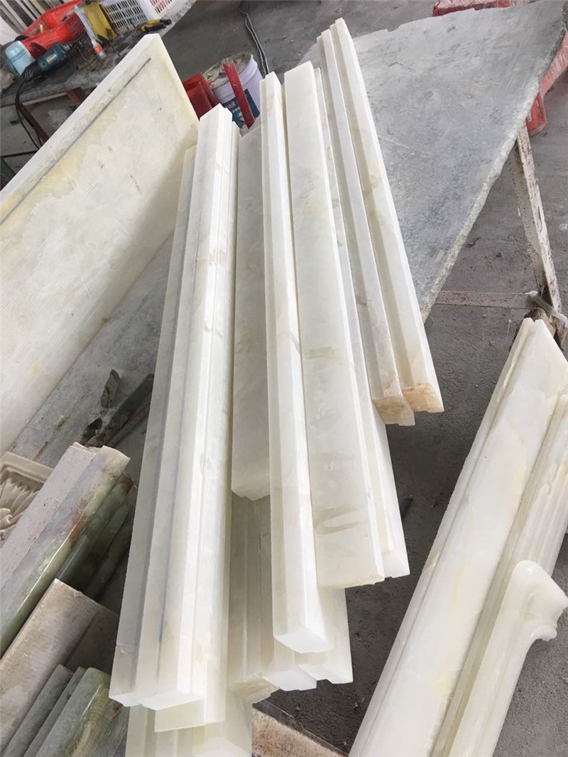 white marble stone