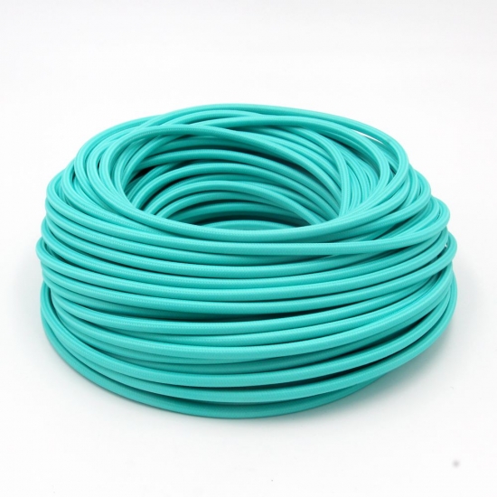 China Professional 3 Core 0.75mm2 Fabric Textile Braided Cable Woven Cloth Covered Flexible Power Cord Vintage Electrical Wir Supplier