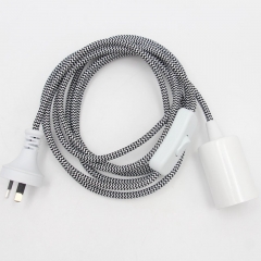 AU Plug Power Cord With Ee27 Lamp Holder