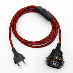 E27 Hanging Light Cord Kit