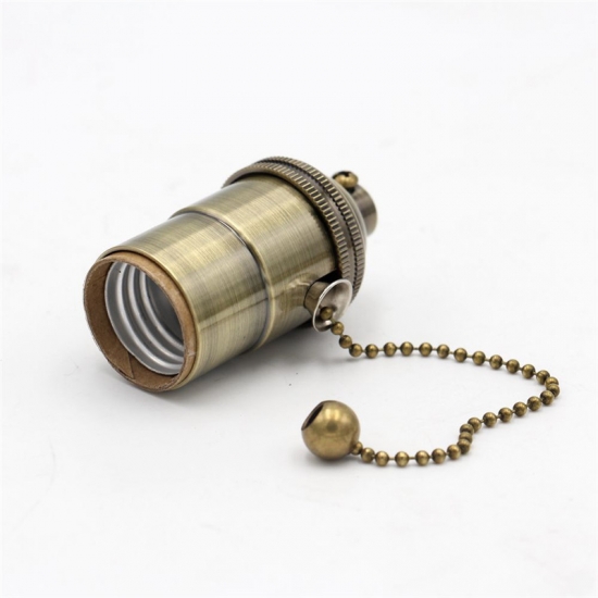 Brass Lamp Holder E26/E27 Screw Bulb Light Socket