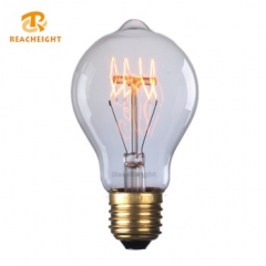 China Professional 110V 40W A19 A60 Vintage Carbon Filament Edison Bulb Supplier