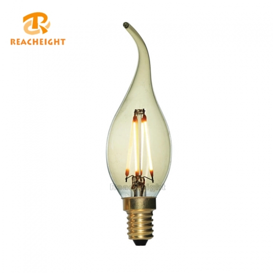 High Quality Warm White 1w Led Filament Bulb