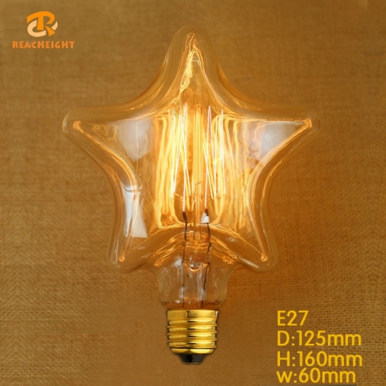 China Professional CE RoHS Certificate High Quality Retro Style Home 15 Watt Edison Bulb Supplier