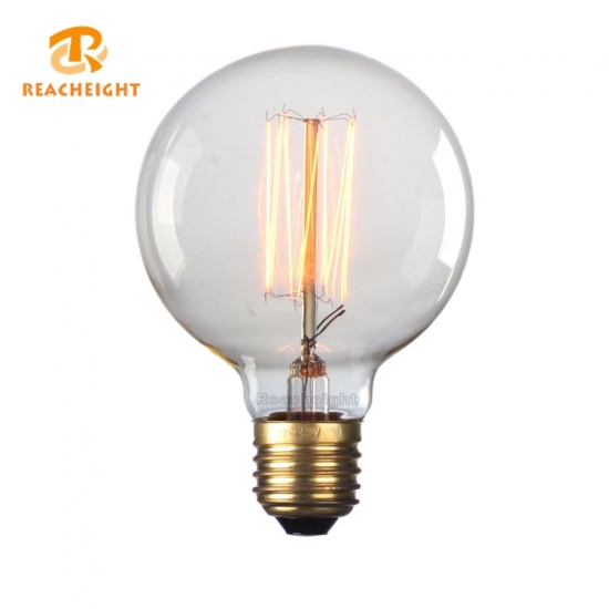 G95 40W/60W Tungsten Light Bulb High Quality Vintage Edison Bulb Warm Color