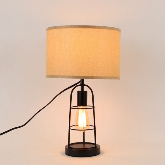China Professional New Chinese Classic Living Room Table Light Bedroom Bedside Lamp Retro Study Hotel Antique Decorative Chinese Table Light Supplier
