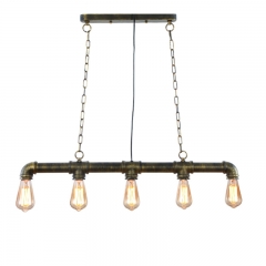 Vintage industrial style chandelier 10