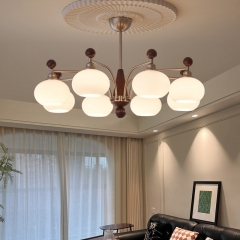Vintage French Charm with Persimmon Accents Perfect for Elegant Dining Living Space Ambiance