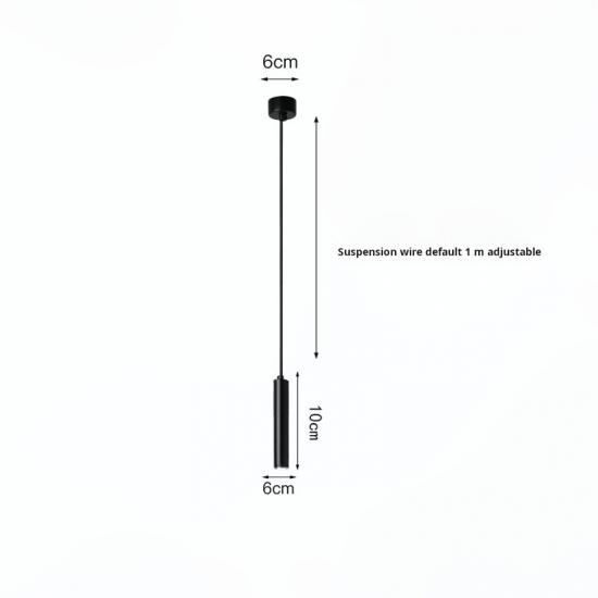Sleek Cylinder Design Focused Illumination Perfect for Stylish Bedroom Ambiance Accent Decor