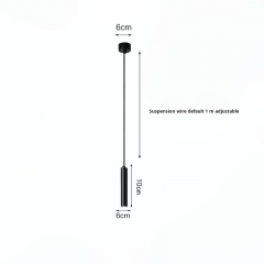 Sleek Cylinder Design Focused Illumination Perfect for Stylish Bedroom Ambiance Accent Decor