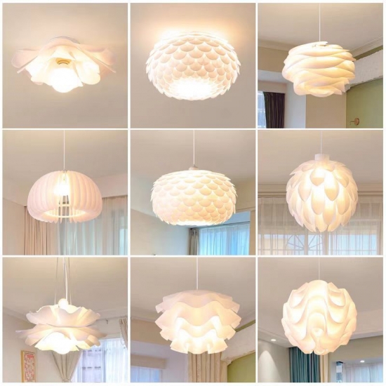 Hanging wire Adjustable height acrylic 111V~240V LED Pendant Lamp for Residential