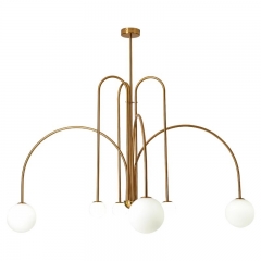 Nordic Branch Shaped Pendant Modern LED Chandelier for Living Rooms Bedrooms Dining Spaces