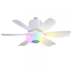 High-Quality LED Ceiling Fan Light Remote-Controlled Space-Saving Design Hot Sale for Bedroom Dining Room