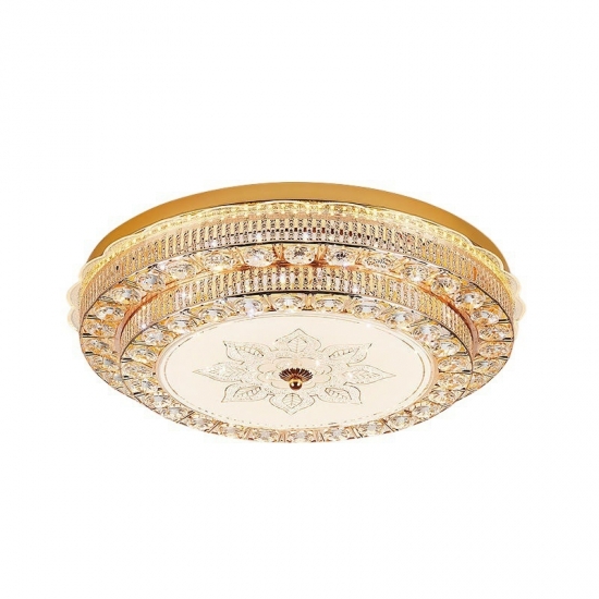 Energy-Saving LED Lighting with Crystal Elegance Perfect for Bright Stylish Home Interiors